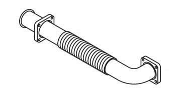 DINEX 44105 Exhaust Pipe